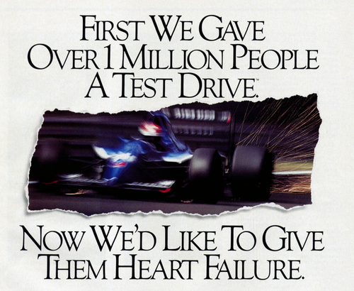 Publicité pour Formula One Grand Prix